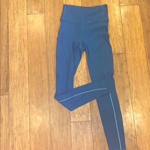 Lululemon fleece lined reflective legging